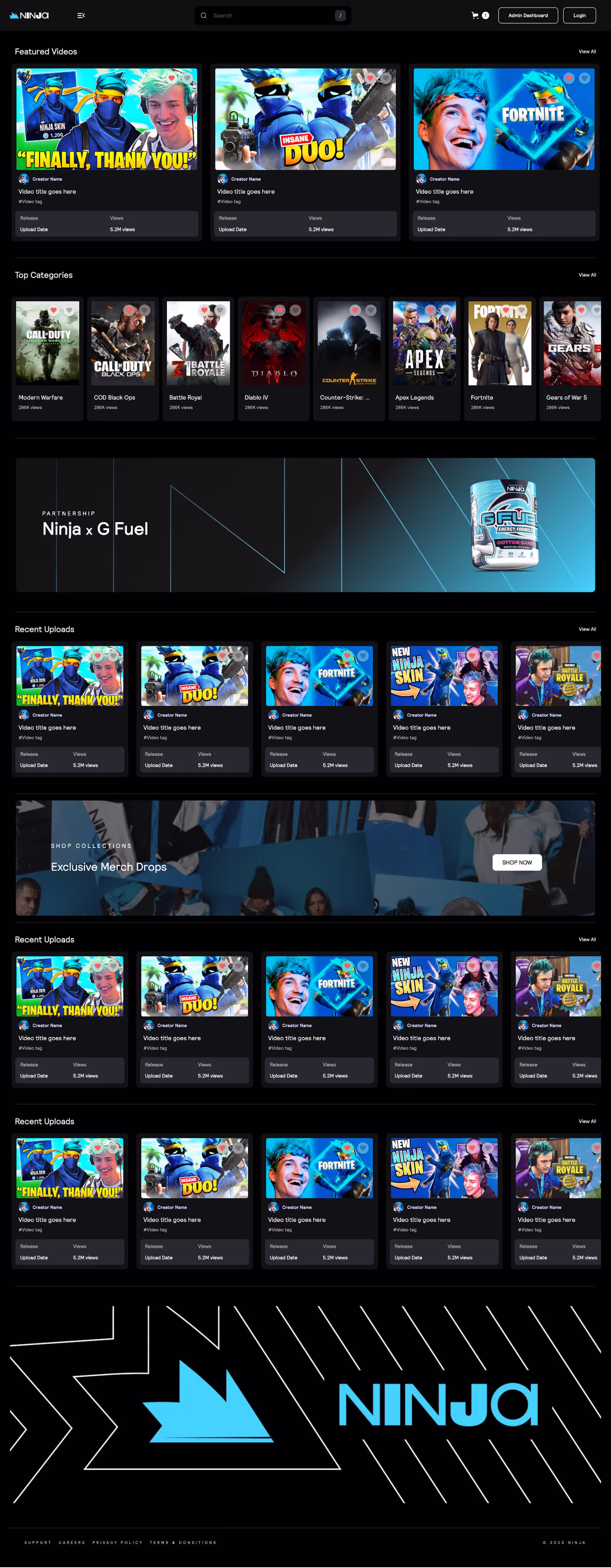 Creator Capitol — Creator Capitol Ninja Streaming Platform 3