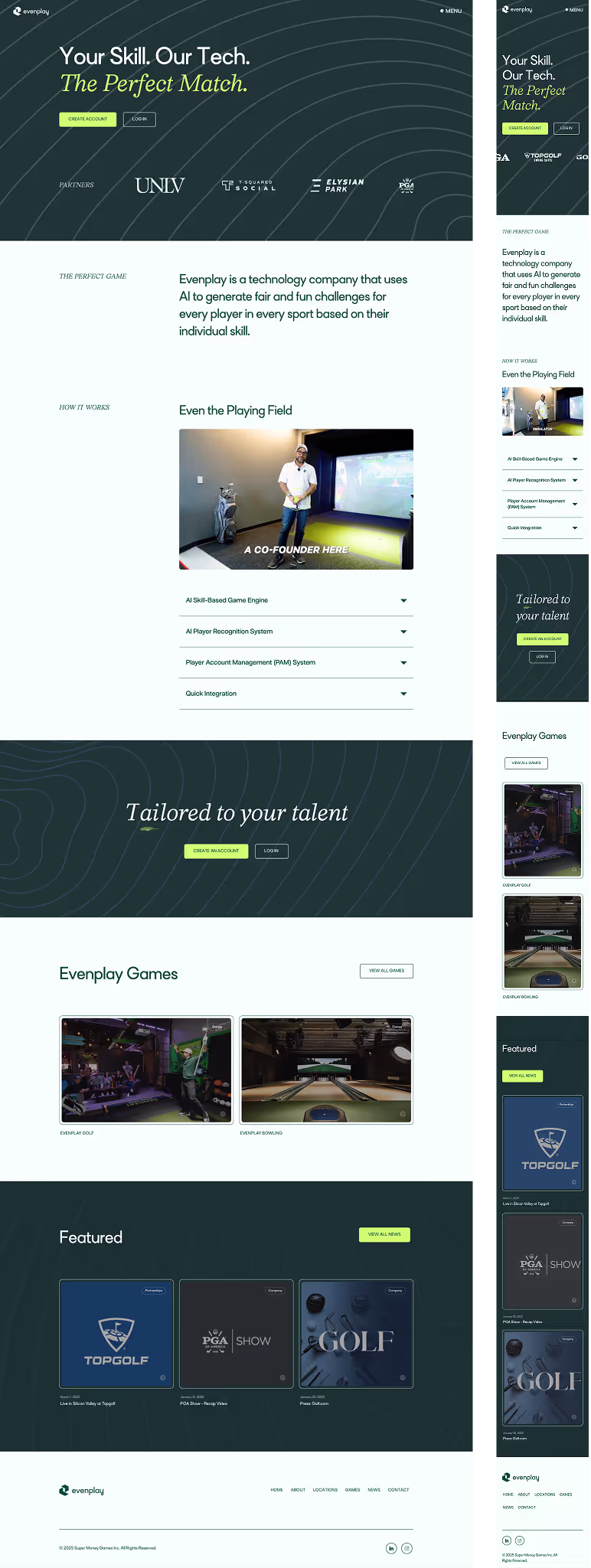 Evenplay — Evenplay Site
