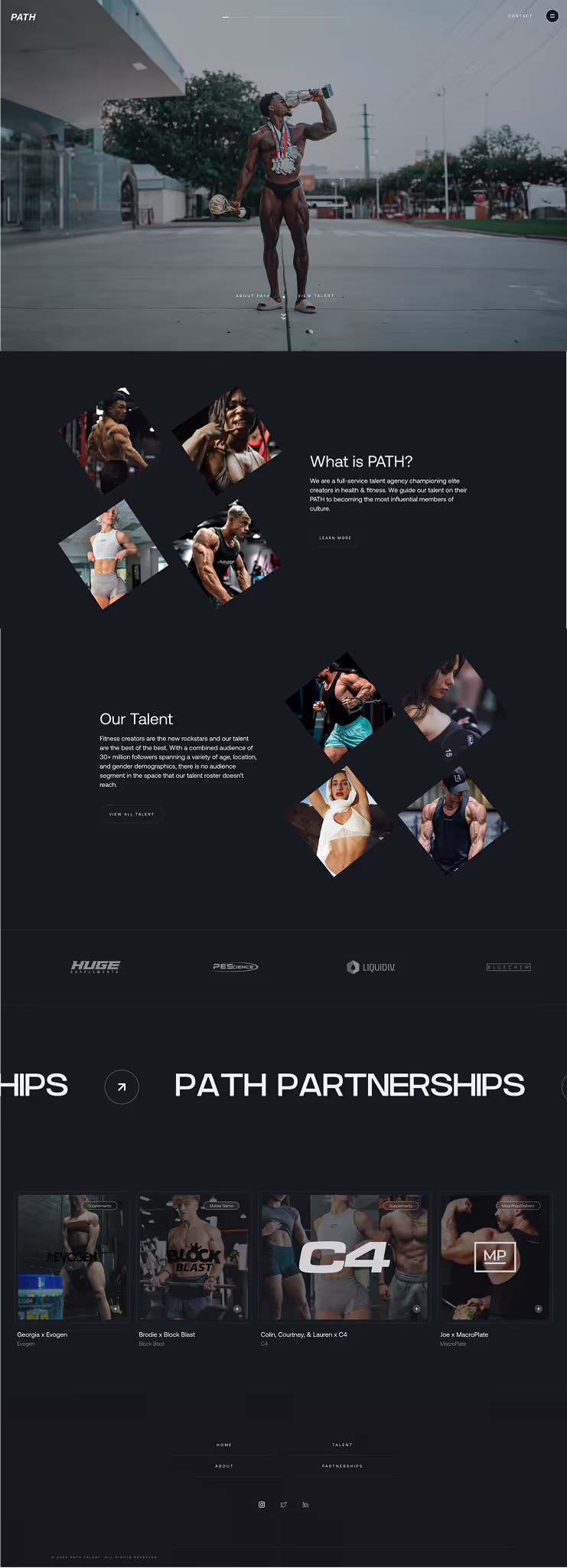 Path Talent Agency — PATH Site