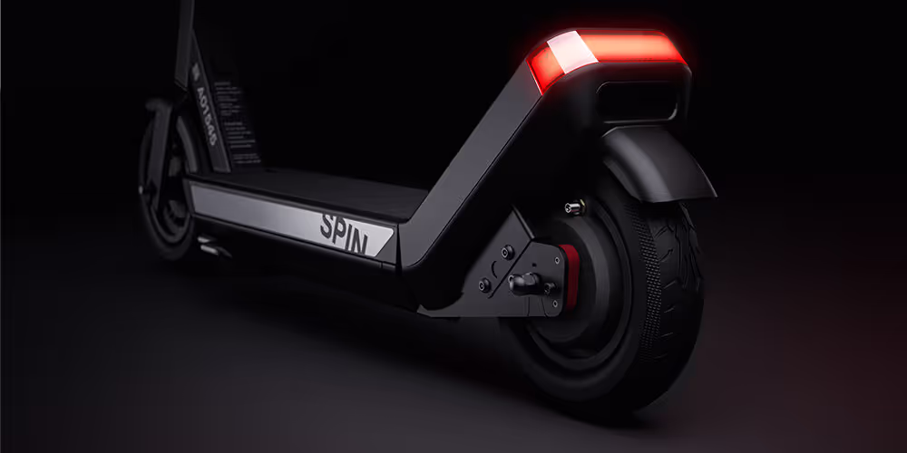 Spin Scooters — Spin Black Scooter
